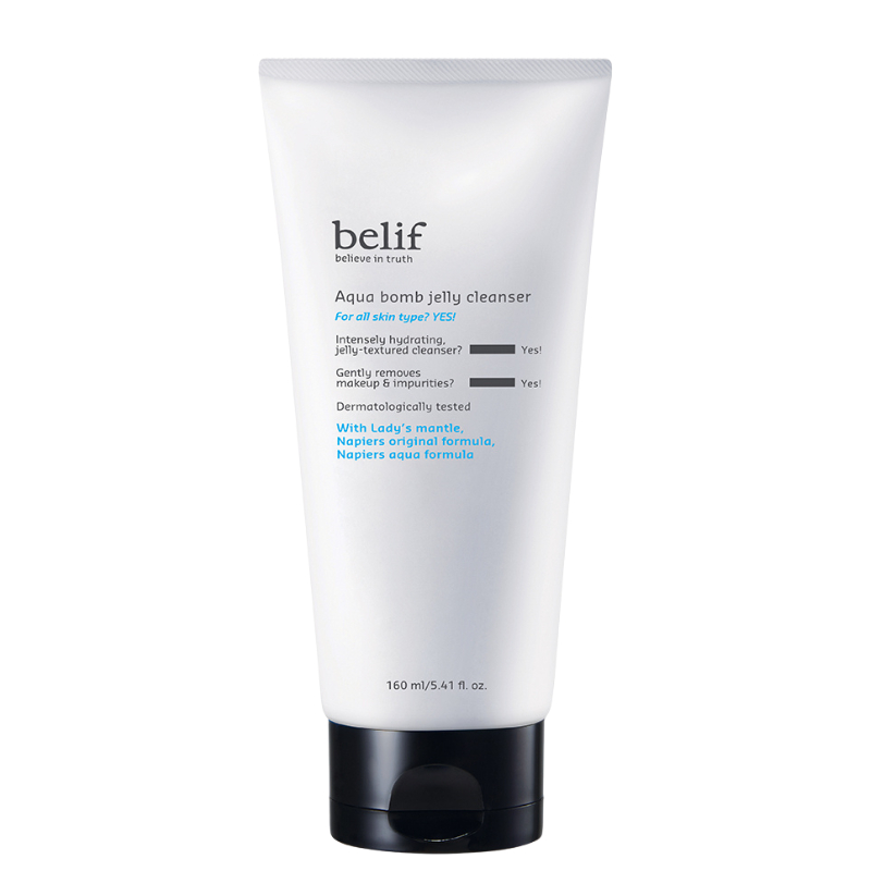 BELIF เบลิฟ อควา บอมบ ์ เจลลี ่ คลีนเซอร ์ 5.41 fl.oz / 160ml