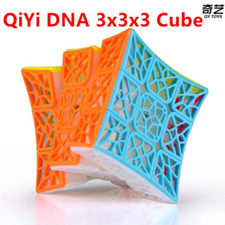 Qiyi DNA เครื่องบินเว้า 3x3x3 Magic Cube Stickerless 3x3 Speed Cube puzzle ของเล่น