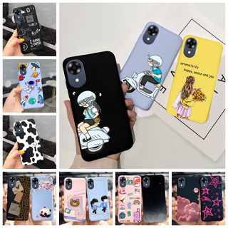 ใหม่ เคสโทรศัพท์มือถือ ผิวด้าน กันกระแทก ลายน่ารัก สําหรับ OPPO A17K 4G CPH2471 A17K 2023