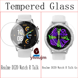 ฟิล์ม Realme DIZO Watch R Talk Go Smart watch ฟิล์ม ฟิล์มกระจกนิรภัยกันรอยหน้าจอสําหรับ Realme DIZO Watch R Talk Smart watch film glass ฟิล์ม DIZO Watch R smart Watch case ฟิล์ม