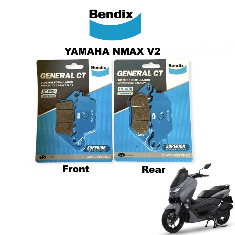 ผ้าเบรค Bendix Nmax v2 / เบาะเทอร์โบ