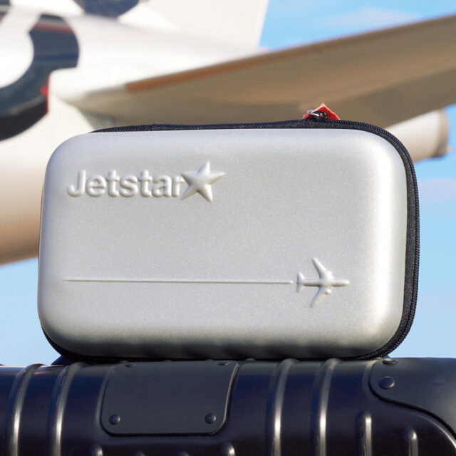 Japan Mono Master x JETSTAR กระเป๋าครบรอบ 10 ปี กระเป๋าเคสแข็ง lookalike