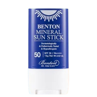 Benton Mineral Sun Stick SPF50 PA++++ 0.54 ออนซ์ / 15 กรัม (วันหมดอายุ: กุมภาพันธ์ 2026)