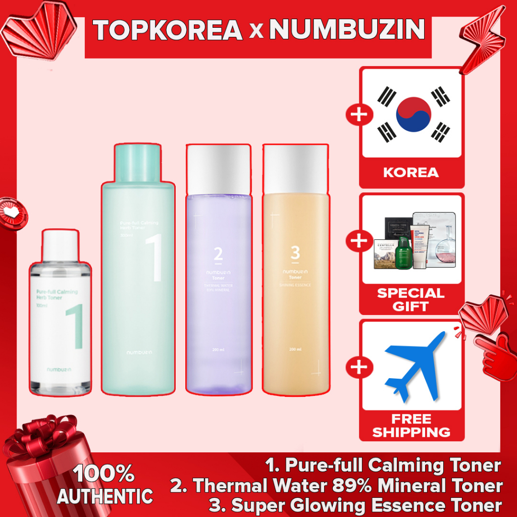 ★อูซินชา★ No 1 / 2 / 3 TONER 200ml / TOPKOREA / จัดส่งเกาหลี /