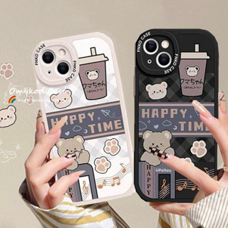 🌈Ready Stock 🏆เคส Redmi Note 12 11 10 10s 9 9s Redmi 9A 9T 9C 10 8 7 Pro Xiaomi 11T Pro 11 Lite 10T Pro Poco X4 X3 NFC Pro M3 Pro เคสโทรศัพท์มือถือแบบนิ่ม ลายการ์ตูนหมีน่ารัก สําหรับ