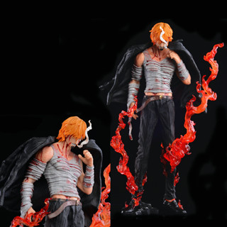 โมเดลฟิกเกอร์ PVC อนิเมะ One Piece Battle Vinsmoke Sanji ขนาด 28 ซม. ของเล่นสําหรับเด็ก