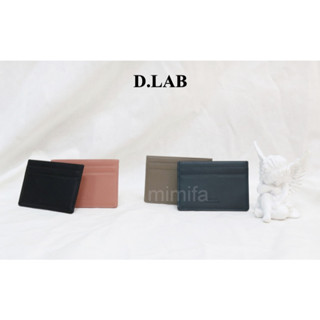 [D.LAB] Bello กระเป๋าสตางค์ กระเป๋าใส่บัตร เรียบง่าย 4 สี