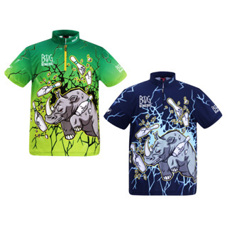 เสื้อกีฬาแขนสั้น ลายทีม BigBowling Kustom Bowling Jersey SST-167