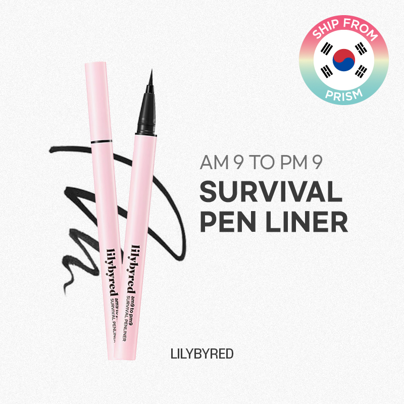 Lilybyred AM 9 ถึง PM 9 Survival Pen Eyeliner - 3 สี / กันรอยเปื ้ อน / อ ่ อนโยนต ่ อดวงตา / ติดทนนาน