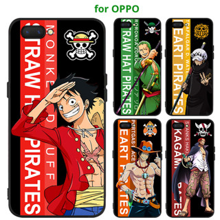 เคส OPPO A17 A77s A76 A96 A57 A77 A95 A74 A15S A15 A16 A16K A53 A33 2020 โทรศัพท์มือถือแบบนิ่ม ลายลูฟี่ ซันจิ สําหรับ