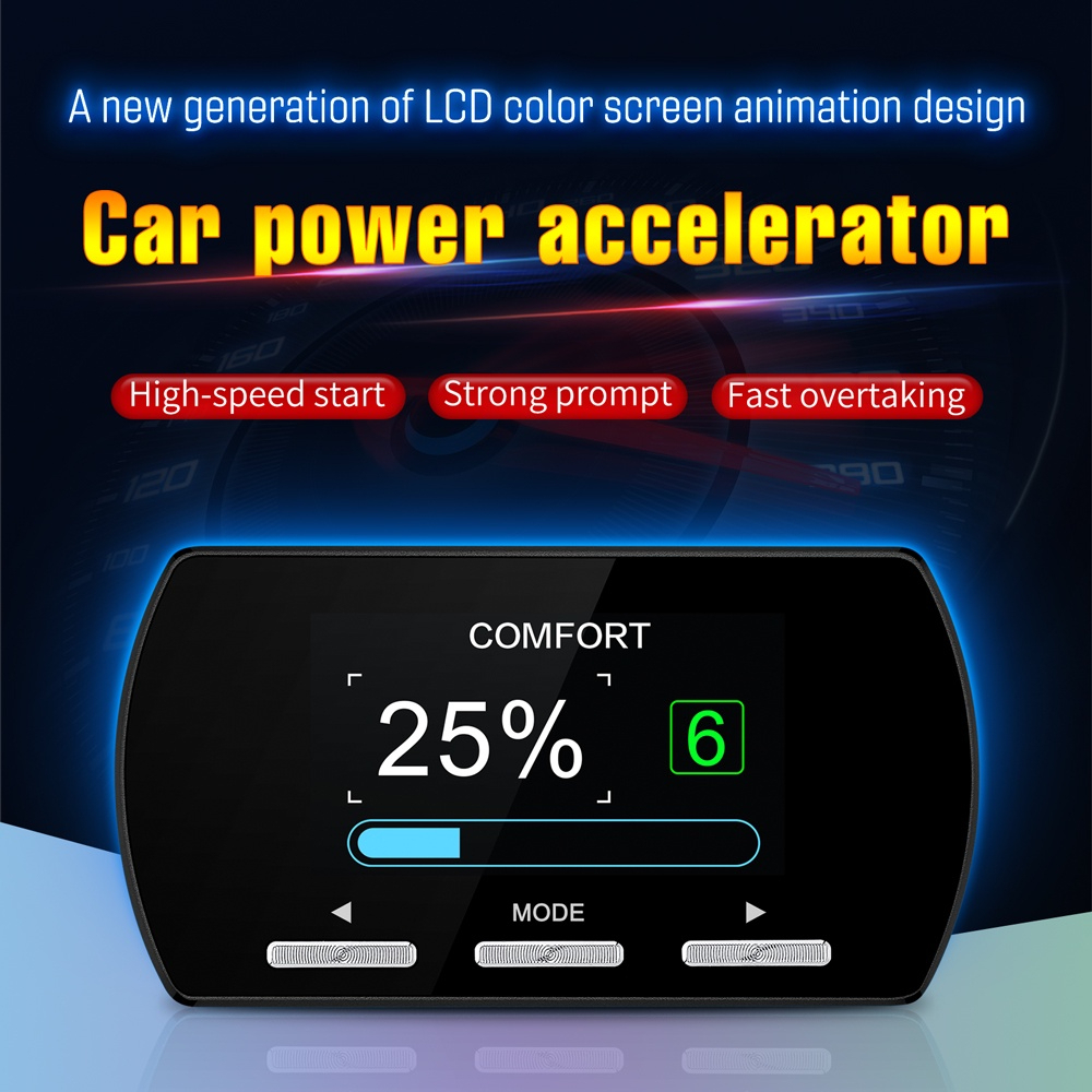 Esunny ใหม่ 9 DRIVE ตัวควบคุมคันเร่งอัจฉริยะอิเล็กทรอนิกส์ - Smart Electronic Wind Booster - Pedal B
