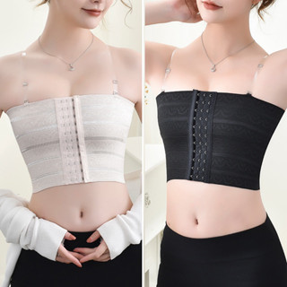 เสื้อชั้นในสตรี พร้อมตะขอ สําหรับ Lesbian Strap Ftm Tomboy Bra