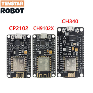 โมดูลไร้สาย CH340 CP2102 CH9102X NodeMcu V3 V2 Lua WIFI อินเตอร์เน็ต บอร์ดพัฒนา ESP8266 ESP-12E พร้อม pcb