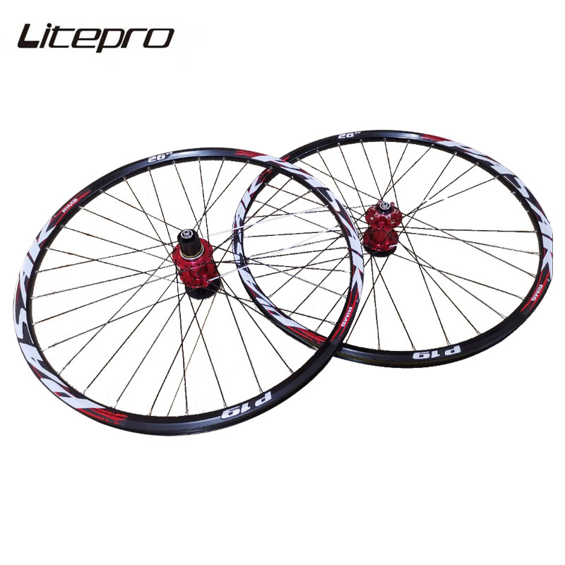 Litepro PASAK P01 MTB จักรยานเสือภูเขา 26 / 27.5 / 29 นิ้ว Wheelset ล้อจักรยานด้านหน้า 2 ด้านหลัง 4 