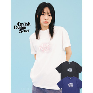 [Cavish Design SELLER] เสื้อยืด แขนสั้น พิมพ์ลายโลโก้ SS สําหรับผู้ชาย