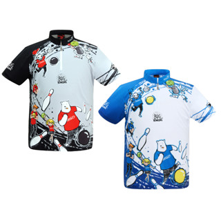 เสื้อกีฬาแขนสั้น ลายทีม BigBowling Kustom Bowling Jersey SST-169