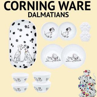 [CORELLE] 101 Dalmatian ชุดชาม 11P สําหรับครอบครัว สองคน