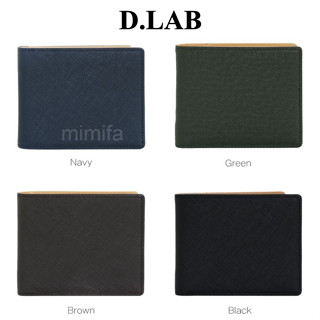 [D.LAB] Dean กระเป๋าสตางค์ แบบครึ่งใบ สําหรับผู้ชาย 4 สี