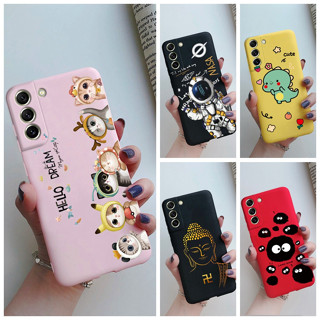 เคสโทรศัพท์ ซิลิโคนนิ่ม ลายการ์ตูนน่ารัก แฟชั่น สําหรับ Samsung Galaxy S21 FE 5G S21FE