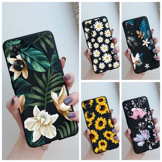 เคส OPPO Reno 8T เคสกันกระแทก เคลือบด้าน ซิลิโคนนิ่ม ลายดอกไม้ สําหรับ OPPO Reno8 T Reno8T