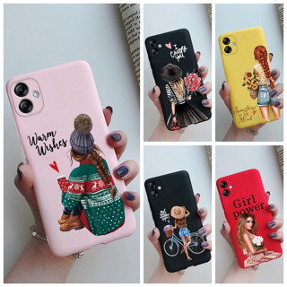 เคสโทรศัพท์ซิลิโคน TPU แบบนิ่ม สําหรับ Samsung Galaxy A04 A04e A04 A 04