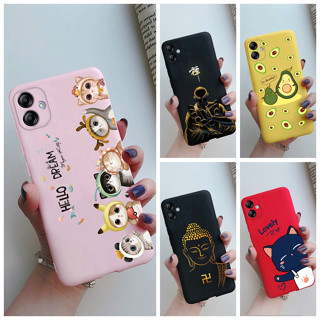 เคสโทรศัพท์ซิลิโคน แบบนิ่ม พิมพ์ลายการ์ตูน กันกระแทก สําหรับ Samsung Galaxy A04 A04e A04 A 04