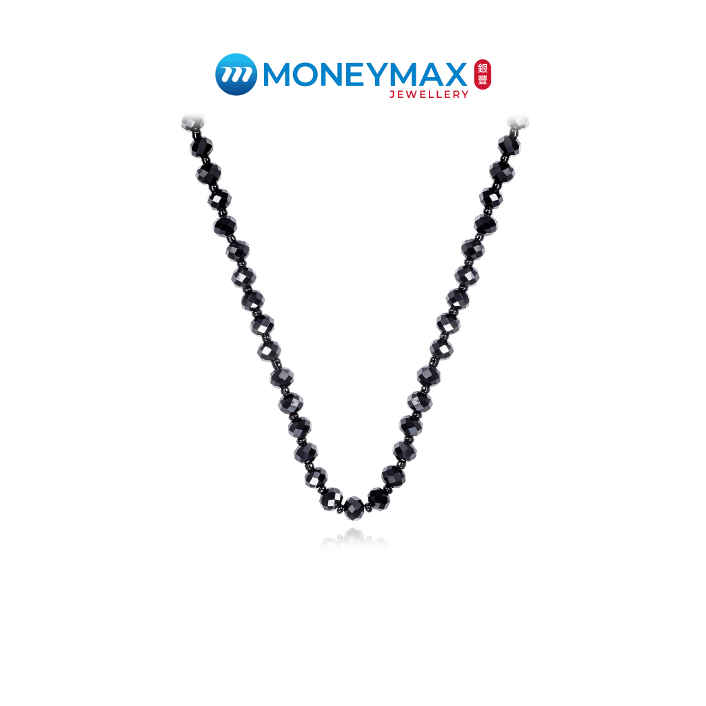 Sparkly Faceted Rondelle ลูกปัดสร้อยคอ MoneyMax แฟชั่นลูกปัดอัญมณีสร้อยคอ MSC001 MSN248