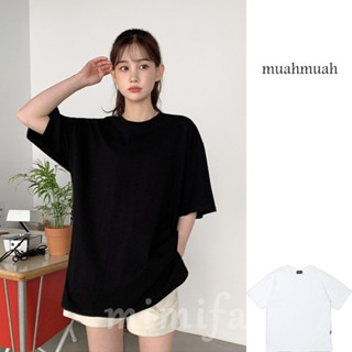 [muahmuah] เสื้อยืด แขนห้าส่วน แบบหลายชั้น