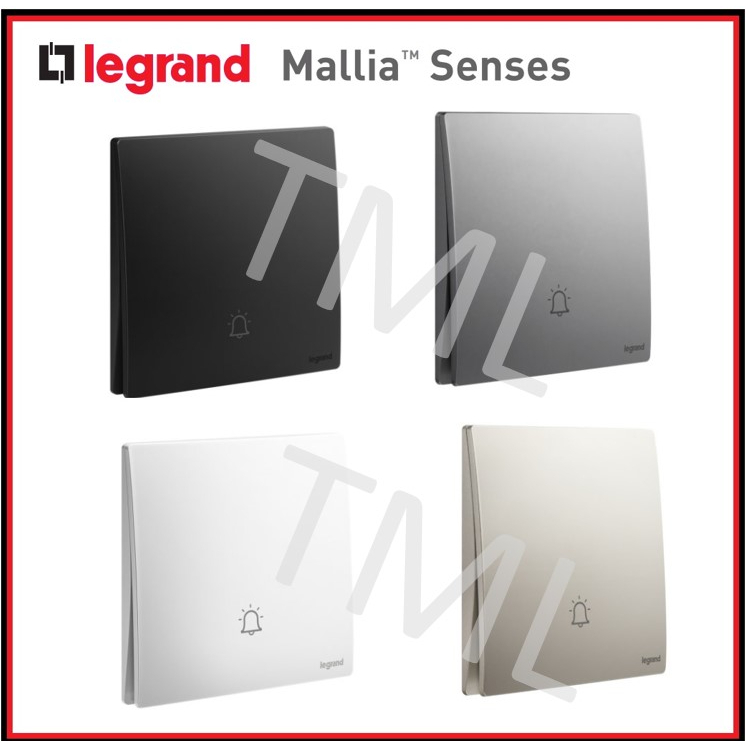 สวิตช์กระดิ่งประตู Legrand Mallia Senses TML