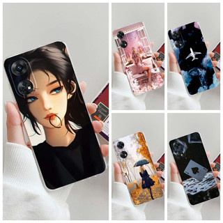 เคสโทรศัพท์มือถือ TPU แบบนิ่ม สีแคนดี้ สําหรับ OPPO Reno 8 T 8T Reno8T