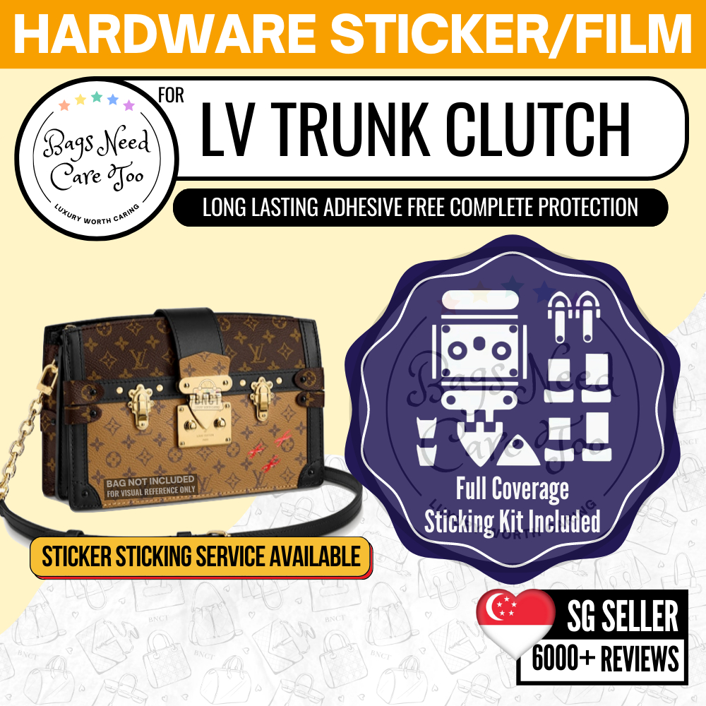 [BNCT ] LV Trunk Clutch Hardware Protective Sticker Full Coverage Bespoke Fitting Seal/Film