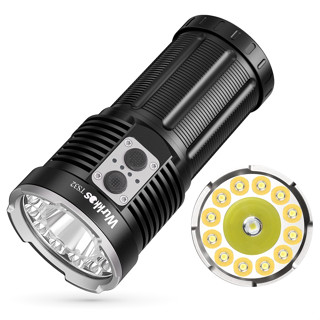 Wurkkos TS32 ไฟฉาย 15000LM 3A พาวเวอร์แบงค์ 3*21700 กันน้ํา 12*Cree XPL2 LH351D + 1* SFT40 LED