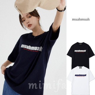 [muahmuah] เสื้อยืด พิมพ์ลาย The Way mua