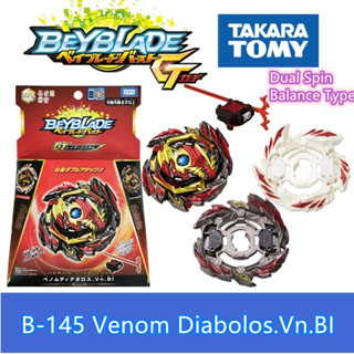 Genuine Takara Tomy Beyblade Burst GT DX Strarter B-145 Venom Diabolos.Vn.BI