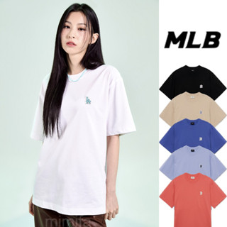 [MLB Korea] เสื้อยืดแขนสั้น พิมพ์ลายโลโก้ ขนาดเล็ก 2023