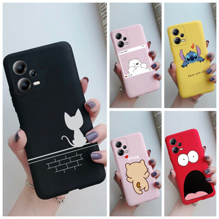 เคสโทรศัพท์มือถือแบบนิ่ม TPU กันกระแทก ลายการ์ตูนน่ารัก สําหรับ Xiaomi Poco X5 X5Pro 2023