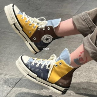 Converse All Star 1970s Plus รองเท้าผ้าใบลําลอง พื้นหนา แฟชั่นสําหรับผู้ชาย และผู้หญิง เหมาะกับการเล่นกีฬา B63