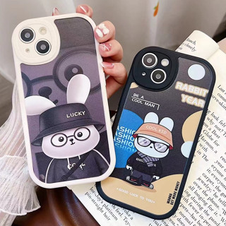 กระต่ายการ์ตูนน่ารัก 3 มิติ case VIVO Y35 Y20 Y15s Y16 Y22 Y21S Y12i Y21 Y12 Y33S Y51A Y15 Y11 Y01 Y31 Y1S Y17 Y20S G Y91 Y91C Y30 Y21A Y20i Y15A Y95 Y51 Y50 Y53s เคสมือถือ vivo