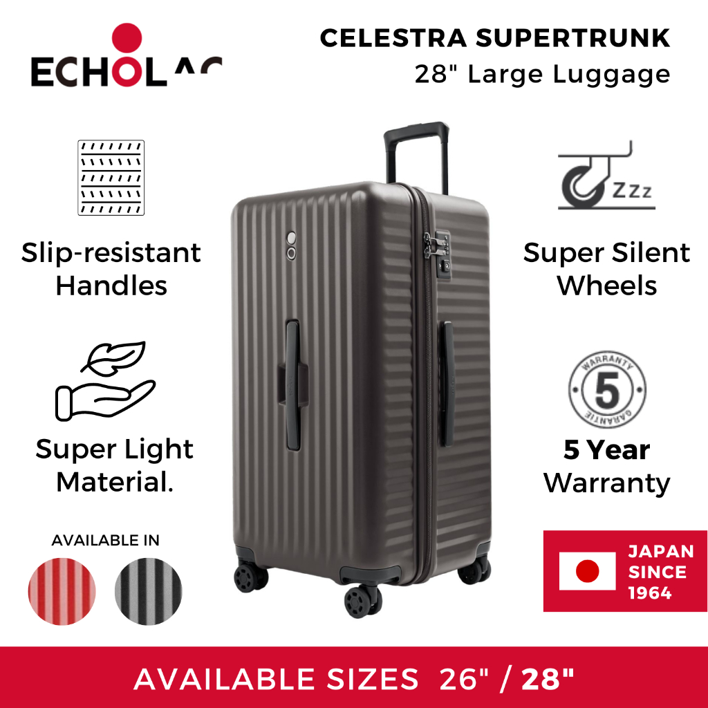 Echolac Celestra Supertrunk 28′ กระเป๋าเดินทางแบบตั้งตรง