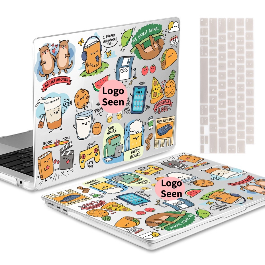 (All Model)Crystal Hardshell Case For MacBook Pro13 14 16inch M4 M3 M2 M1 Air13 13.6 15