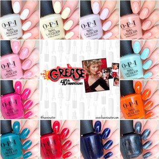 Opi น้ํายาทาเล็บ คอลเลกชันจาระบีอเมริกัน ขายดี แบรนด์ยอดนิยม สีทาเล็บ แห้งโดย Air