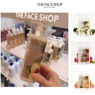 [THE Face SHOP] โลชั่นบํารุงผิวกาย 300 มล. / อะโวคาโด / ราสเบอร์รี่ / องุ่น