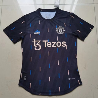 【Player Issue Kit 】เสื้อกีฬาแขนสั้น ลายทีมชาติฟุตบอล M 22 23 ชุดเยือน พร้อมส่ง