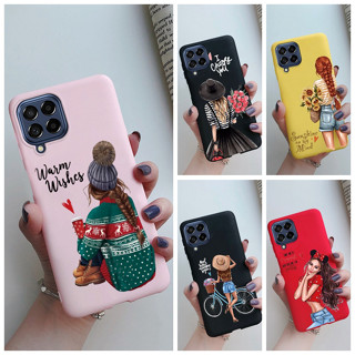 เคสโทรศัพท์ซิลิโคน แบบนิ่ม ผิวด้าน กันกระแทก สําหรับ Samsung M53