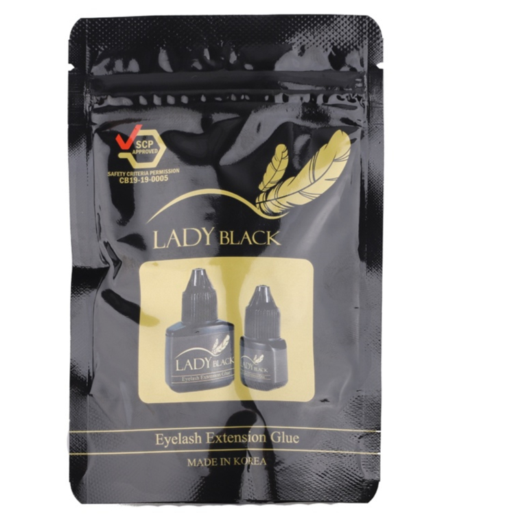 กาวต่อขนตา LADY BLACK ติดทนนาน ขนาด5ml กาวสำหรับช่างต่อขนตา กาวเลดี้แบล็ค ขนาด5ml - รูปที่ 3