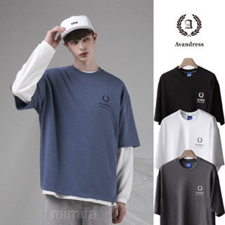 [AVANDRESS] เสื้อยืด แขนสั้น คอปก ขนาดเล็ก