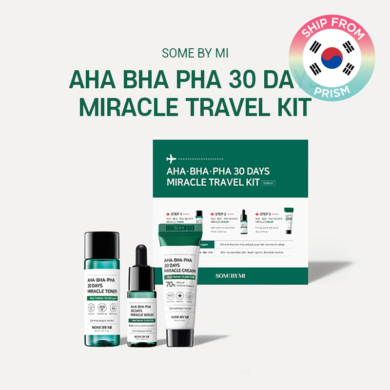 SOME BY MI บางโดย MI AHA BHA PHA 30 วัน Miracle Travel Kit from PRISM