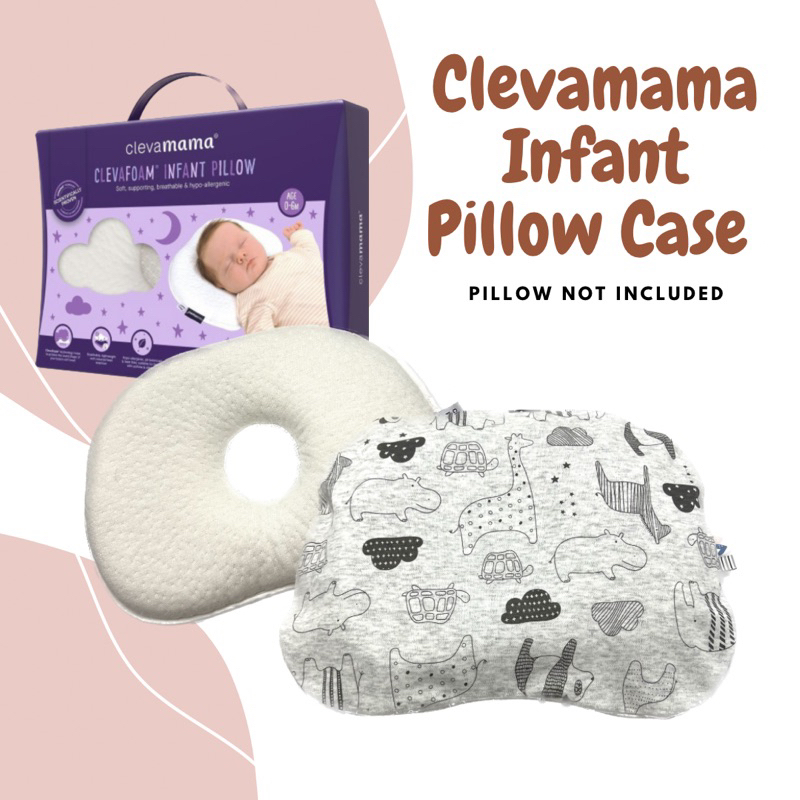 [มาใหม่] [Knit Series] ปลอกหมอนอิงเด็ก Clevamama / มีเคส 41x26 ซม. Mimos Baby Pillow Cover