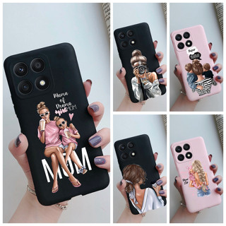 เคสโทรศัพท์มือถือ ซิลิโคนนุ่ม ลายเด็กผู้หญิง แฟชั่น สําหรับ Honor X8A CRT-LX1 CRT-LX2 CRT-LX3