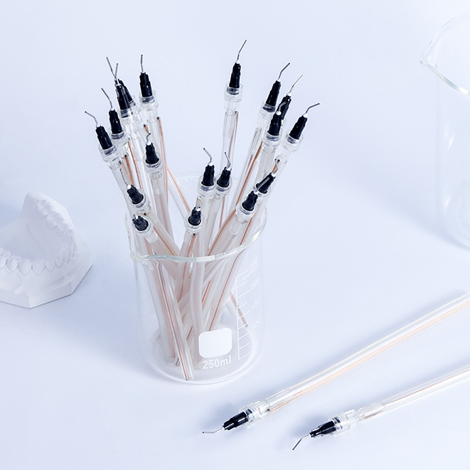 20pcs Dental Suction Tube Suction Pipe Suction with Endo Irrigation Needle Tip